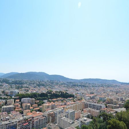 Appartement vue panoramique avec piscine pour 6 personnes à Nice quartier Pessicart Exterior foto
